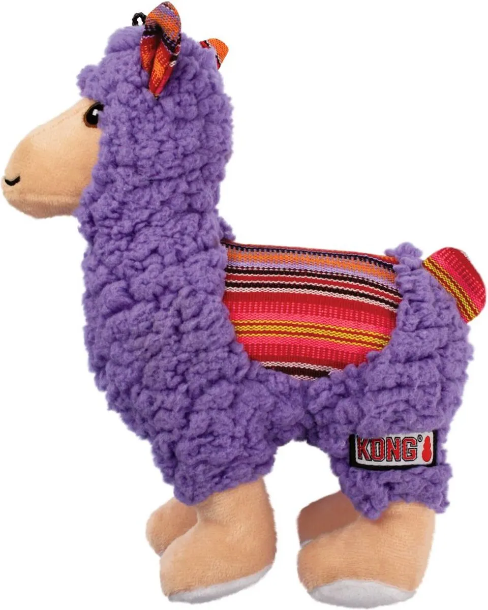 KONG Sherps Lama - Meerkleurig
