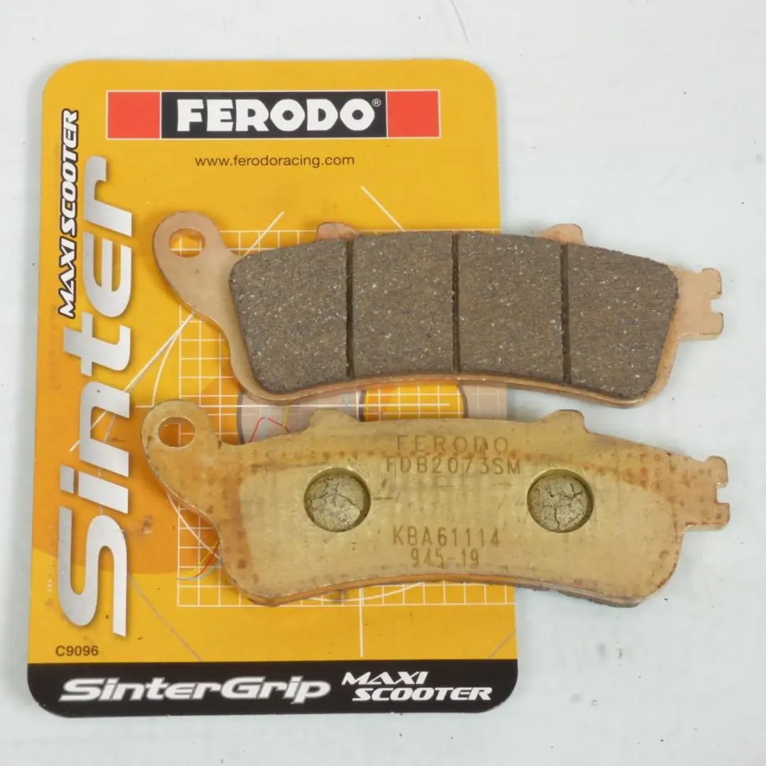 Plaquette de frein Ferodo pour Scooter Honda 400 FES S-WING EURO 3 2009 à 2017