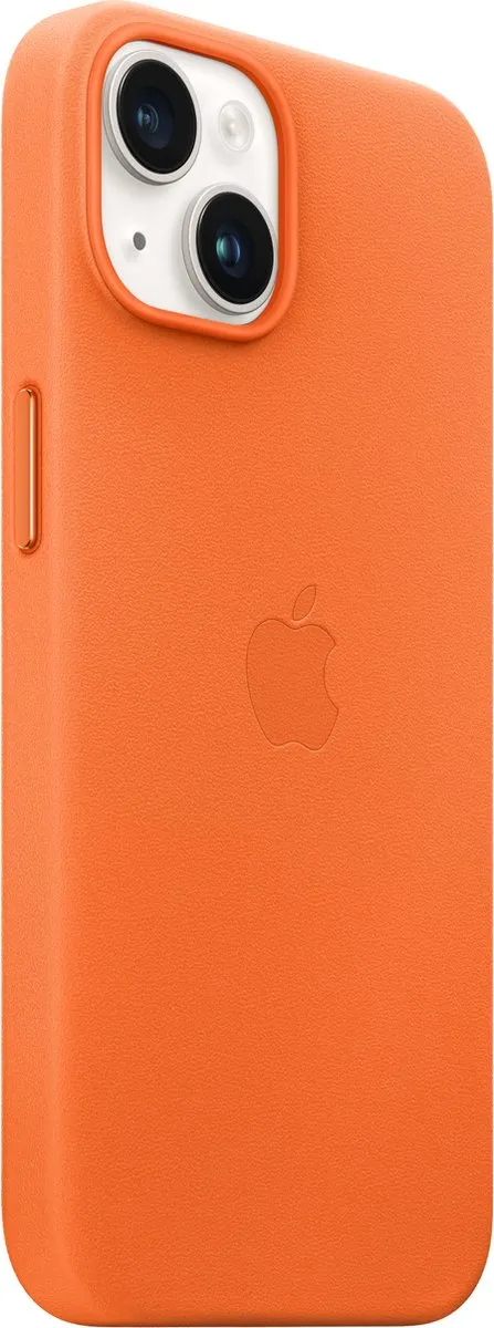 Apple MagSafe Leren Hoesje iPhone 14 - Oranje - MPP83ZM/A