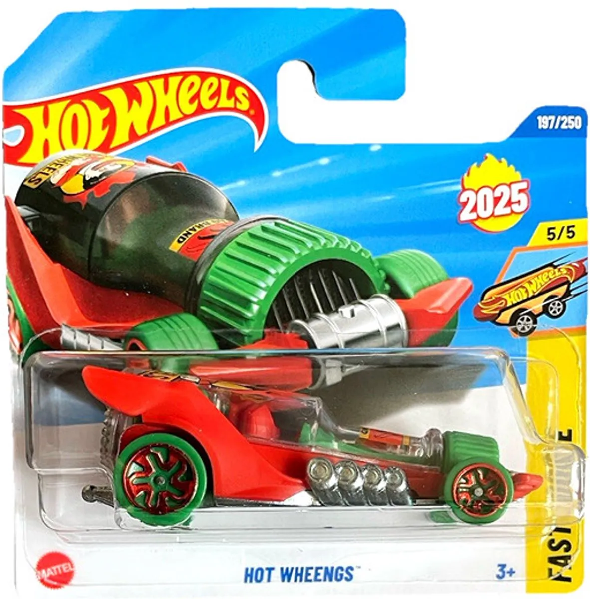 Hot Wheels Fast Foodie 1:64 Orange Fles 21A