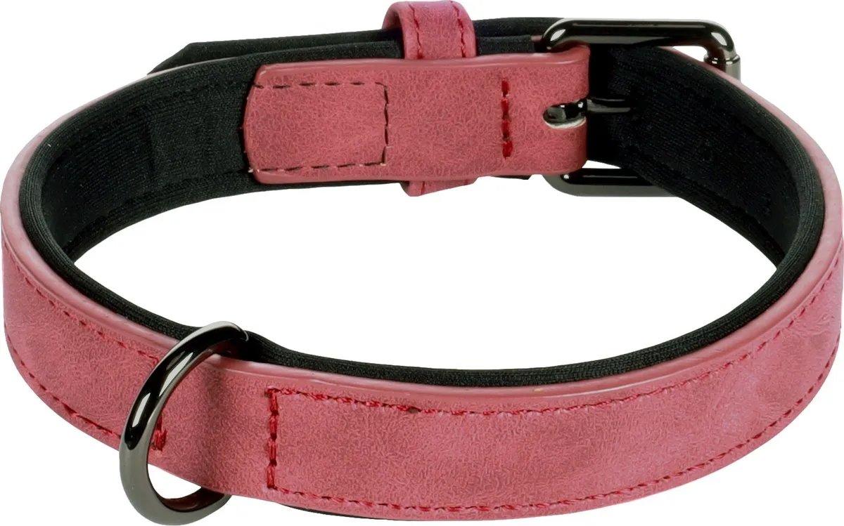 Flamingo Delu Halsband Rood - 31-39cm x 20mm - afbeelding 3 van 3