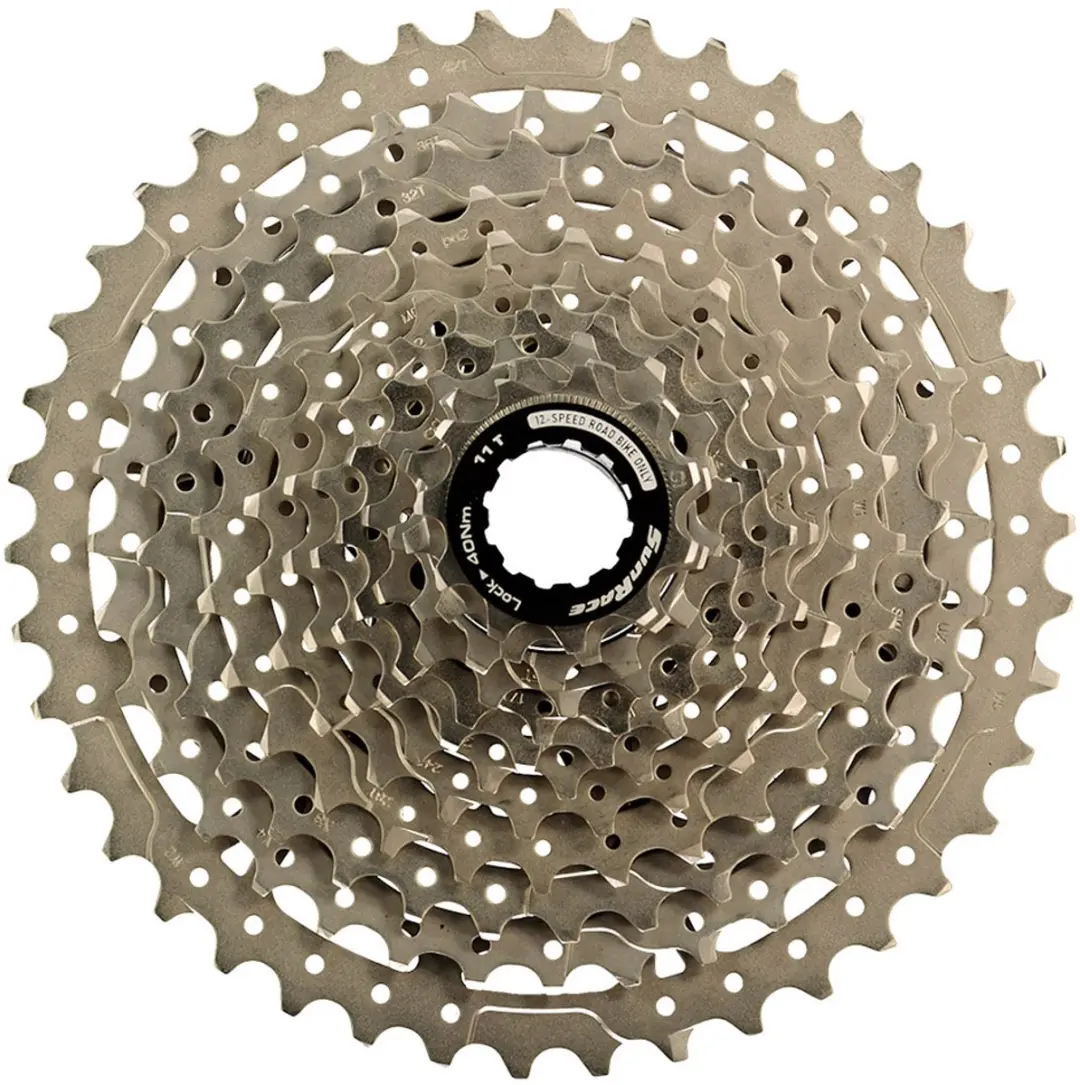 Sunrace Shimano/sram Hg Fietscassette Zilver 12s / 11-42t