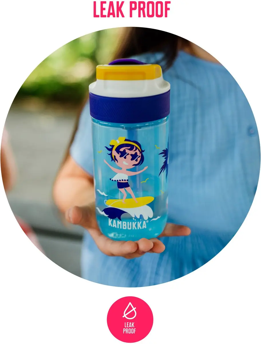 Kambukka Lagoon Drinkfles 400ml - Surf Girl - afbeelding 5 van 6