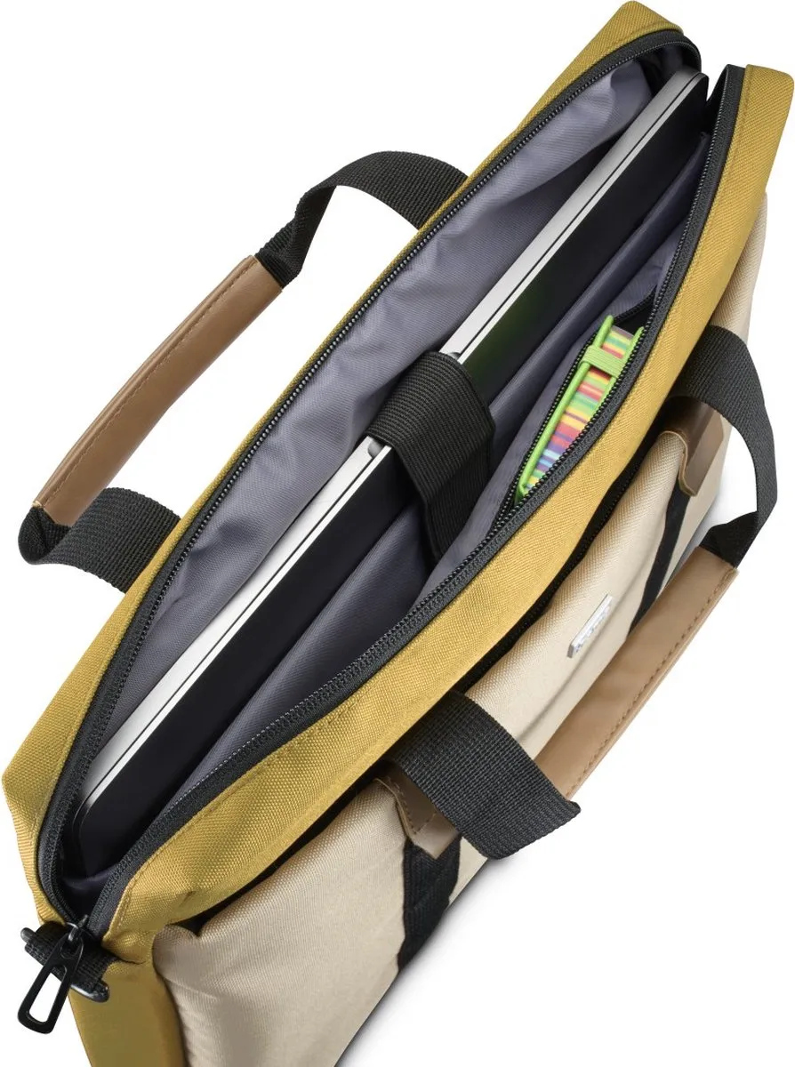 Hama Silvan Laptoptas 14,1" - 34-36cm - Curry - afbeelding 6 van 6
