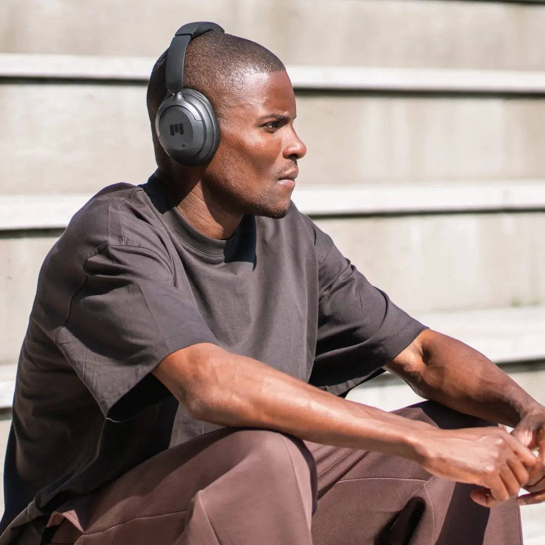 MIIEGO Moove 55 Silence ANC Over-Ear Koptelefoon - Zwart - afbeelding 4 van 6