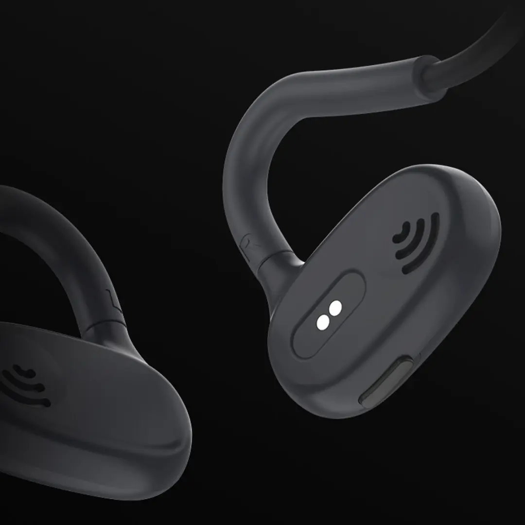 MIIEGO openGo AL5 Open-Ear Sportkoptelefoon - Zwart - afbeelding 3 van 4
