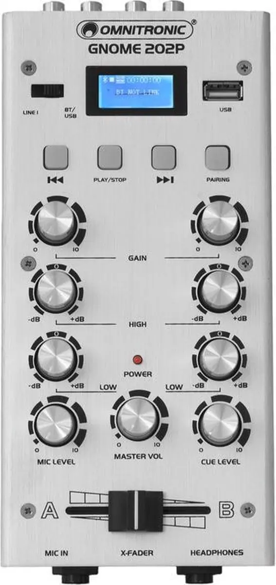Omnitronic GNOME-202P Mini Mixer