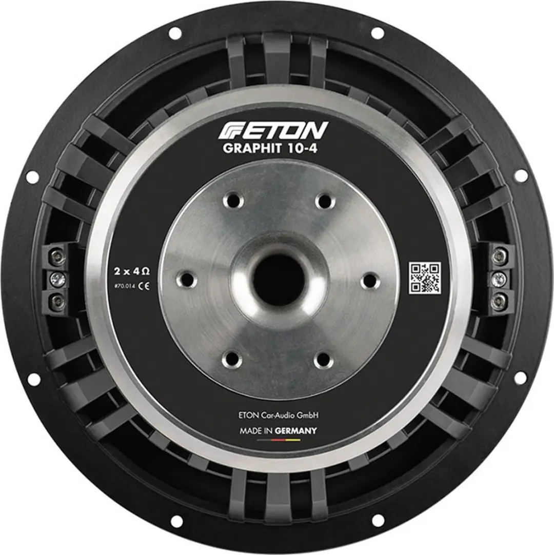 Eton GRAPHIT10-4 Autosubwoofer - 10 inch - 600W RMS - afbeelding 3 van 3