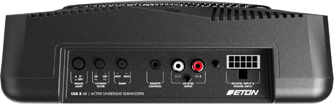 Eton USB8AR Actieve Under Seat Subwoofer 8 inch - 100W - afbeelding 2 van 4