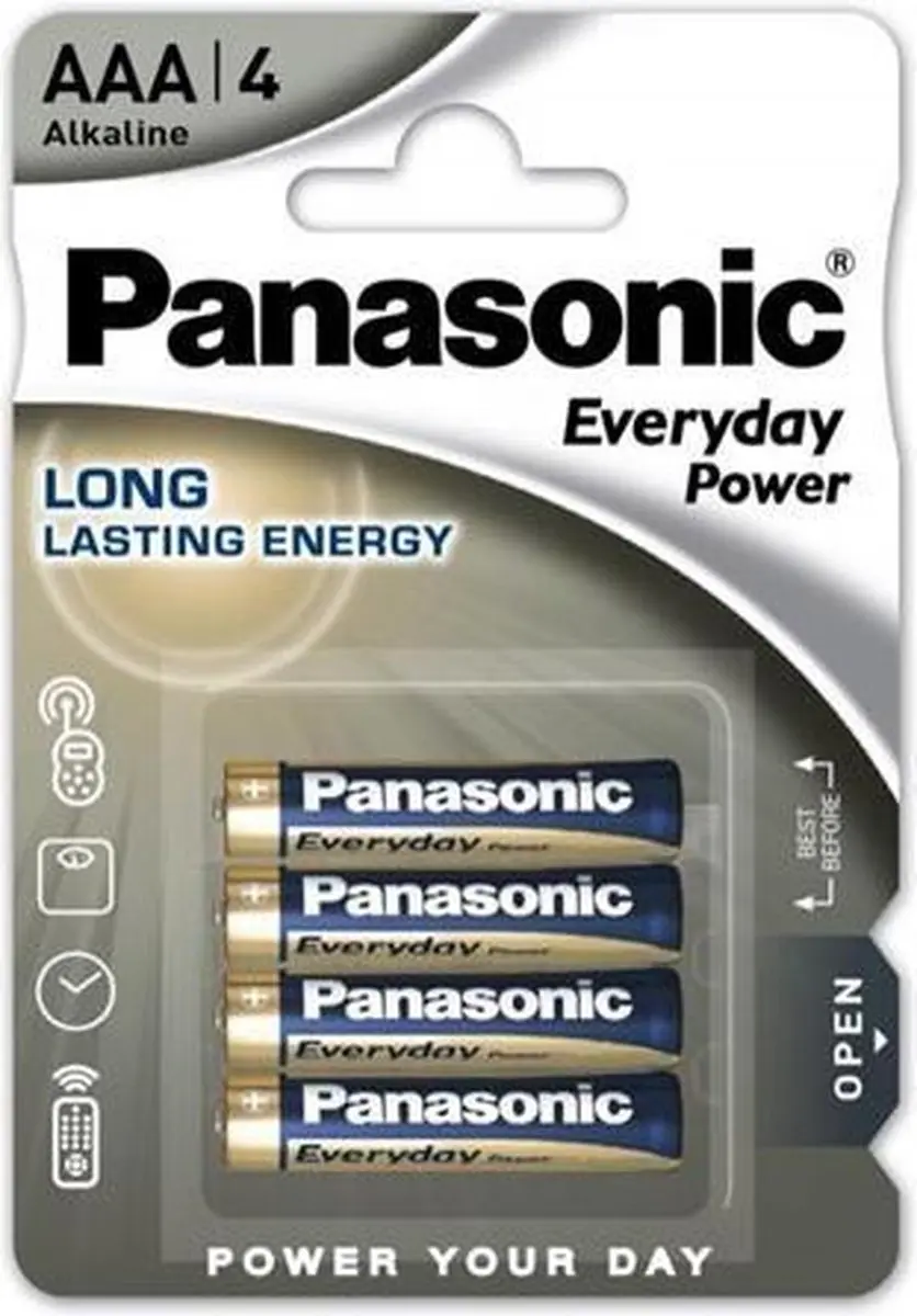 Panasonic AAA Alkaline Batterijen