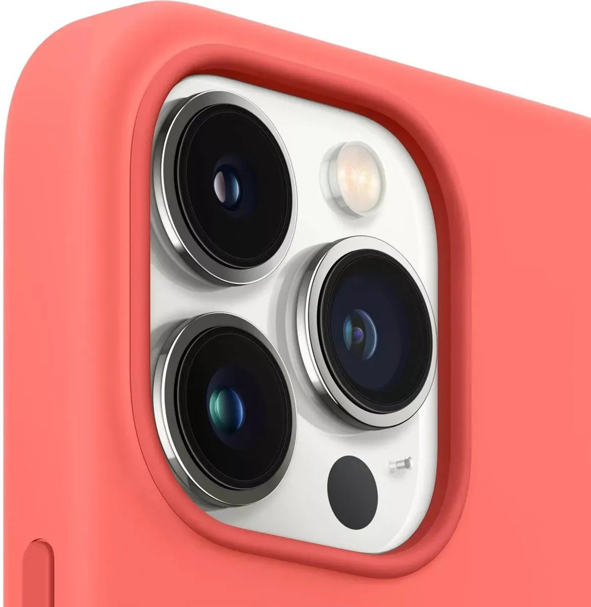 Apple Siliconen Hoesje MM2N3ZM/A iPhone 13 Pro Max - MagSafe - Pomelo