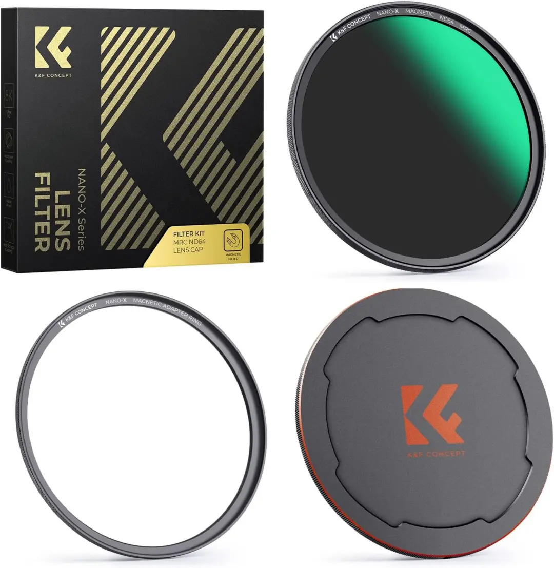 K&F Concept Magnetische ND Filter 62mm ND64 (6 Stops)