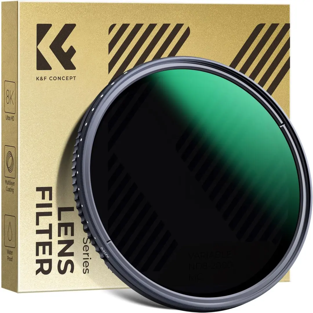 K&F Concept Variabele ND Filter 62mm ND8-2000 (3-11 Stops)