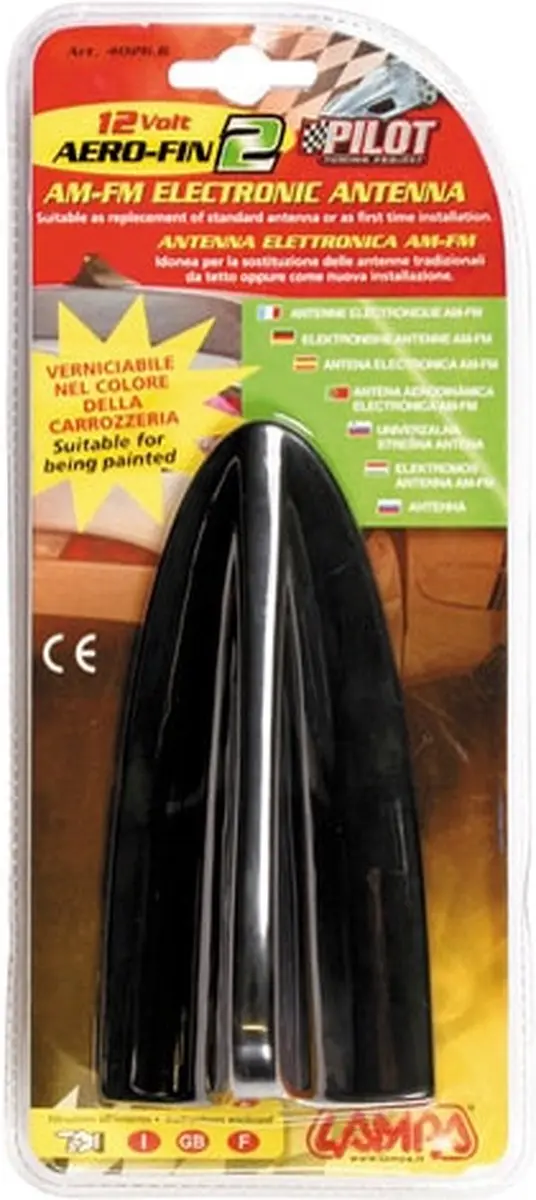 Lampa Shark Autoantenne 42.40266 12V - Zwart - afbeelding 3 van 5
