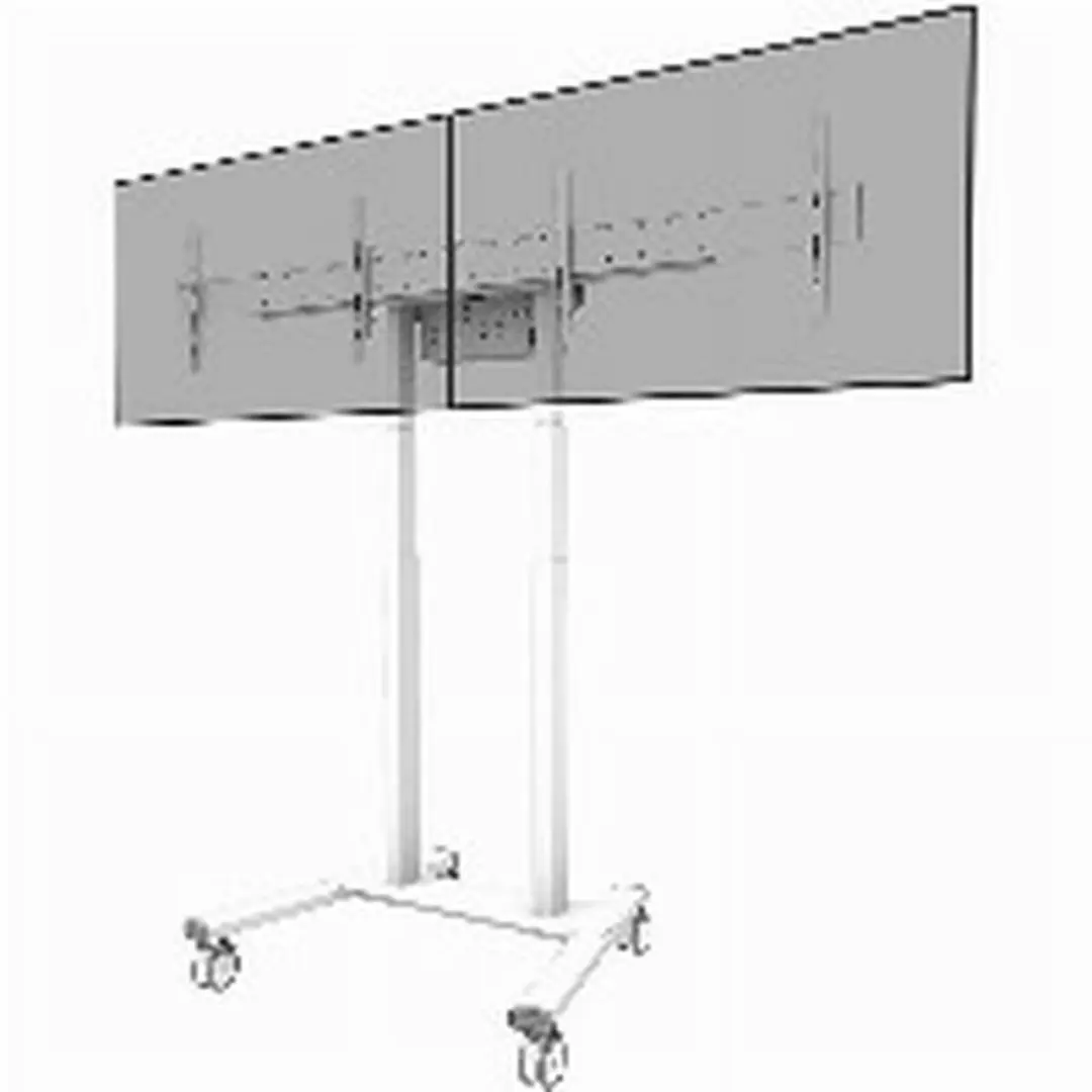 Neomounts ADM-875WH2 Dual Screen Adapter Wit - afbeelding 3 van 6