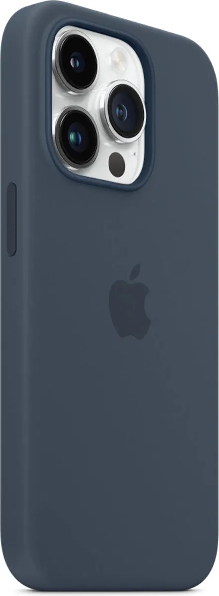 Apple Siliconen Hoesje MagSafe iPhone 14 Pro MPTF3ZM/A - Stormblauw
