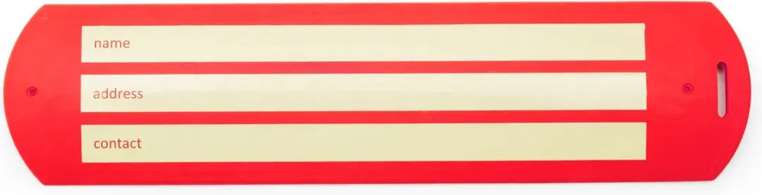 Kikkerland Slap Luggage Tag