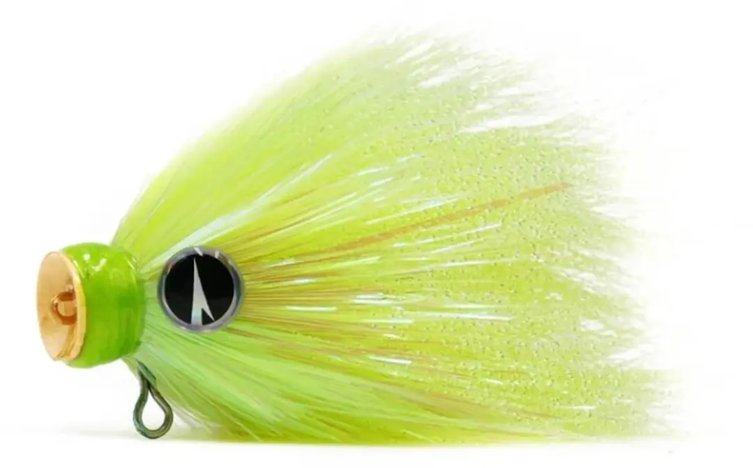VMC Baby Mustache Shallow UV Chartreuse