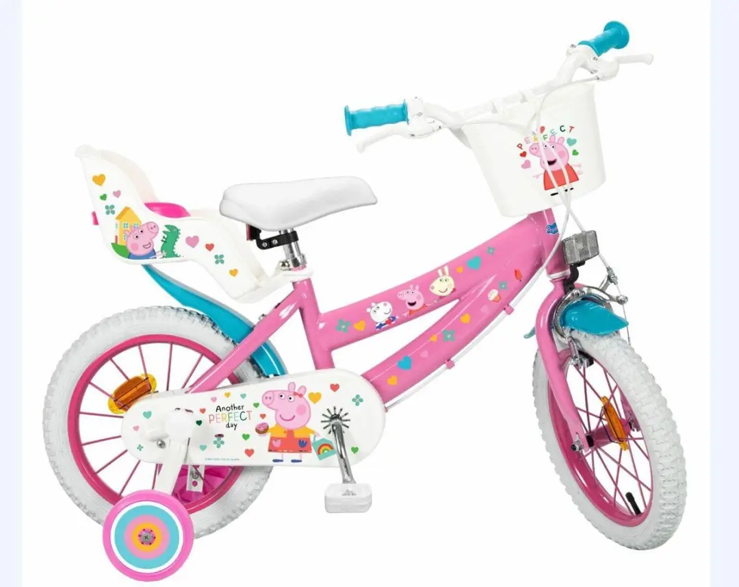Toimsa Peppa Pig Kinderfiets 16 inch - afbeelding 3 van 3