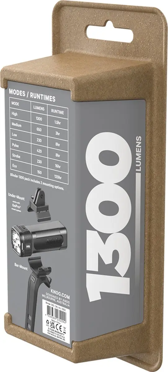 Knog Blinder Pro 1300 voorlicht - afbeelding 6 van 6