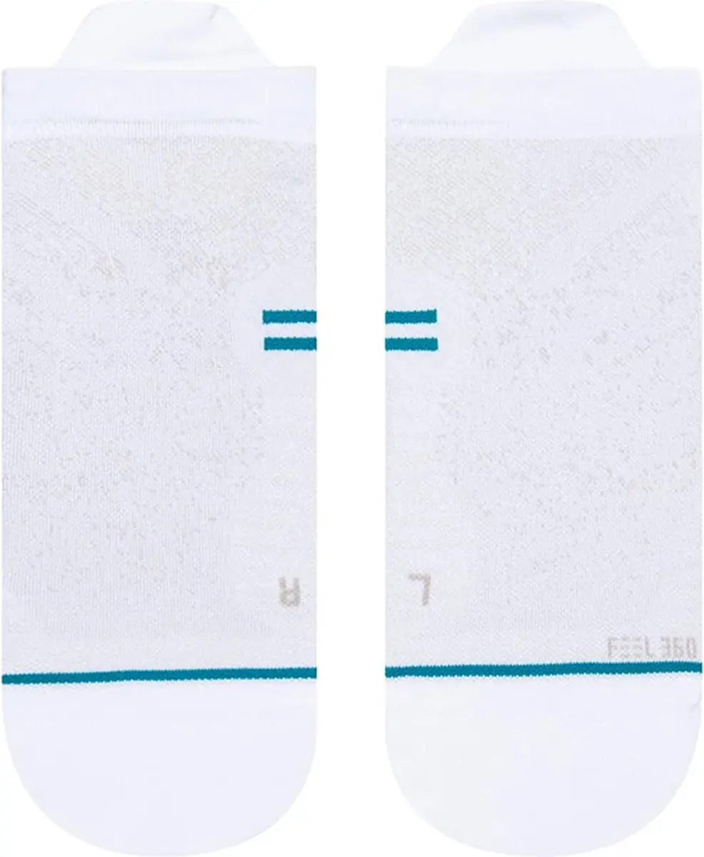 Stance Run Ultra Tab Sneakersokken Unisex - Wit - afbeelding 4 van 6