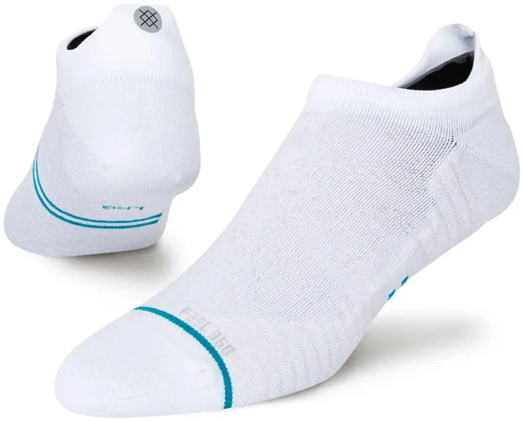 Stance Run Ultra Tab Sneakersokken Unisex - Wit - afbeelding 6 van 6