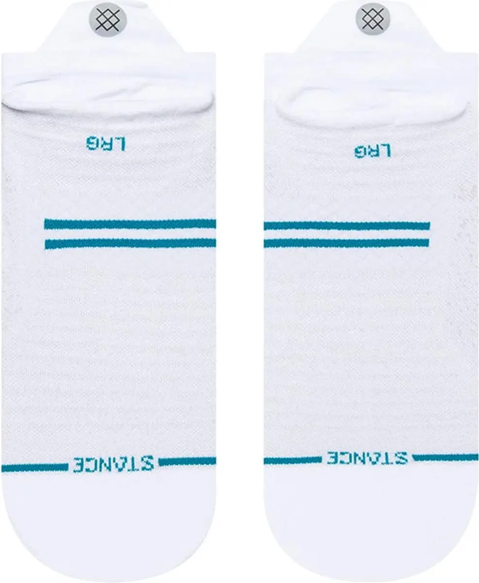Stance Run Ultra Tab Sneakersokken Unisex - Wit - afbeelding 3 van 6