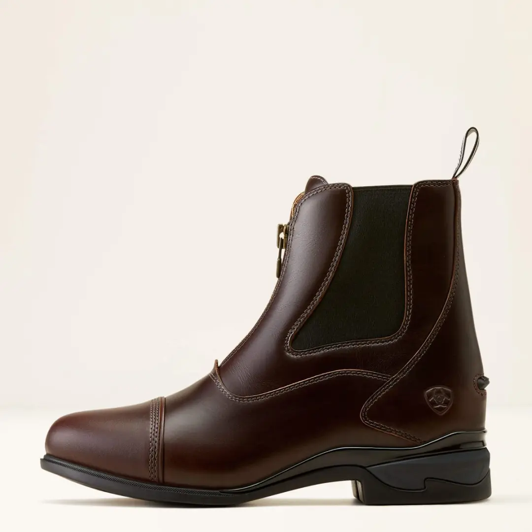 Devon Zip Paddock Boot Heren Waxed Choclate