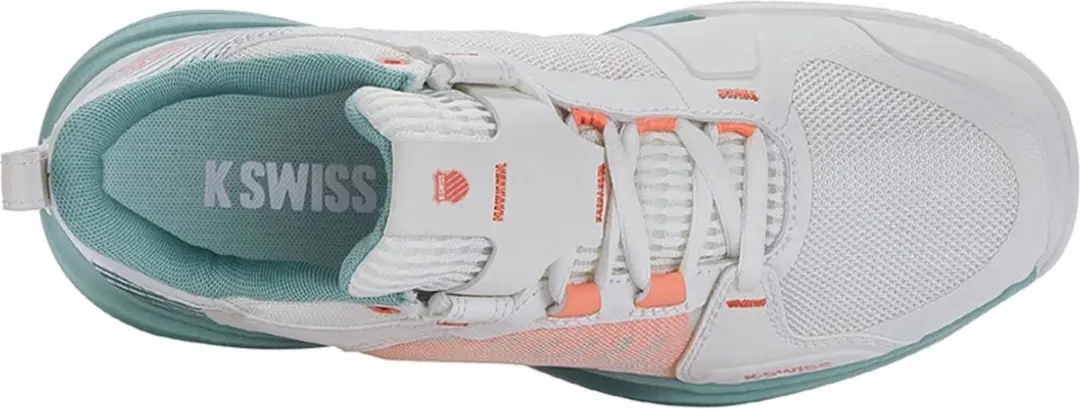 K-Swiss Ultrashot Team Tennisschoenen - White/Blue/Pink - afbeelding 4 van 6