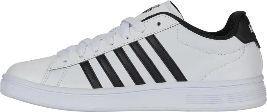 K-Swiss Court Tiebreak II Herentrainers - Wit/Zwart - afbeelding 6 van 6
