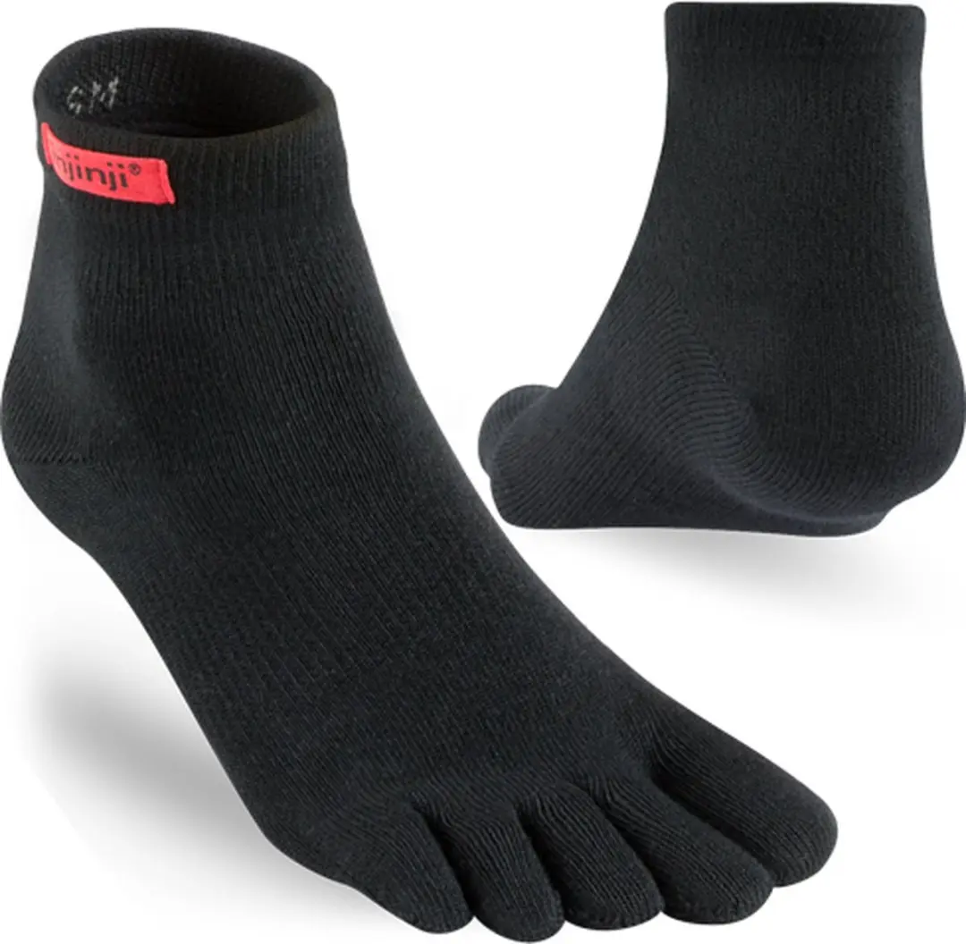 Injinji Original Weight Mini-Crew Zwart L - afbeelding 2 van 5