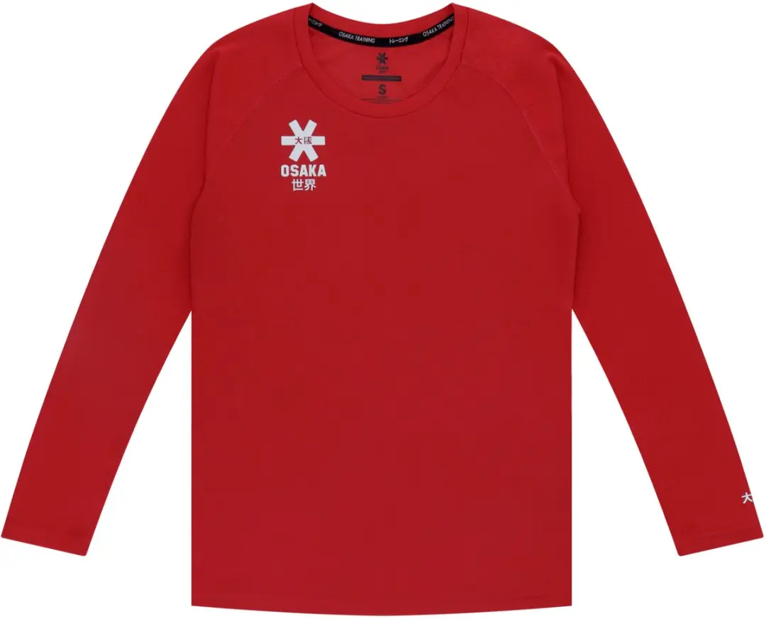 Osaka Women Training Tee Long Sleeve Rood