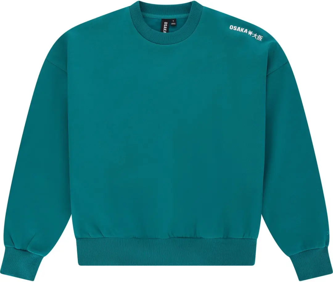 Osaka Men Boxy Sweater Transformative Teal