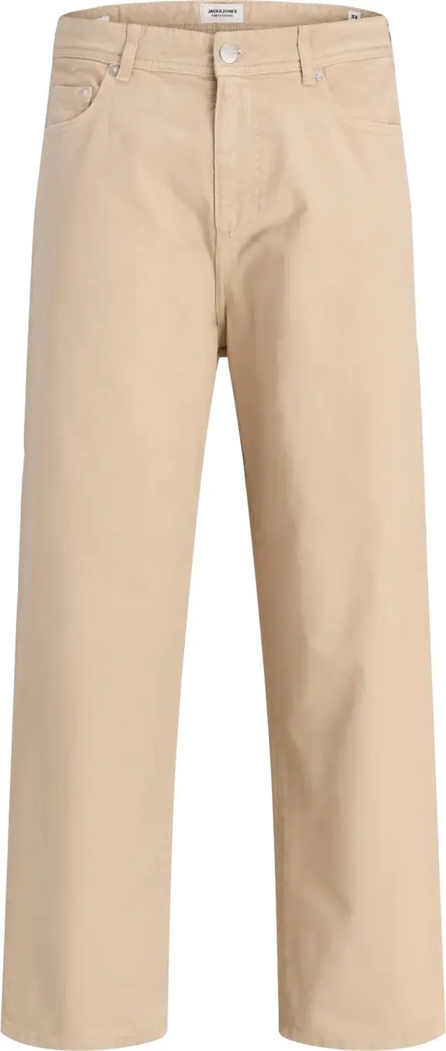 JACK & JONES Alex Original baggy fit - heren 5-pocket broek - beige (fields of rye)