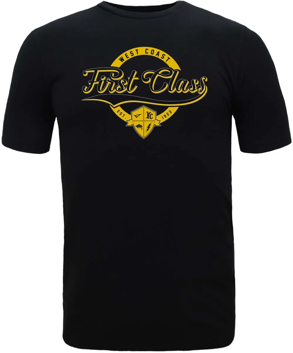 Legea First Class T-shirt Zwart M