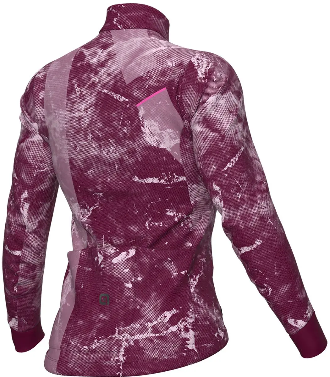 Ale PR-E Icy Damestrui met lange mouwen M Bordeaux - afbeelding 2 van 6