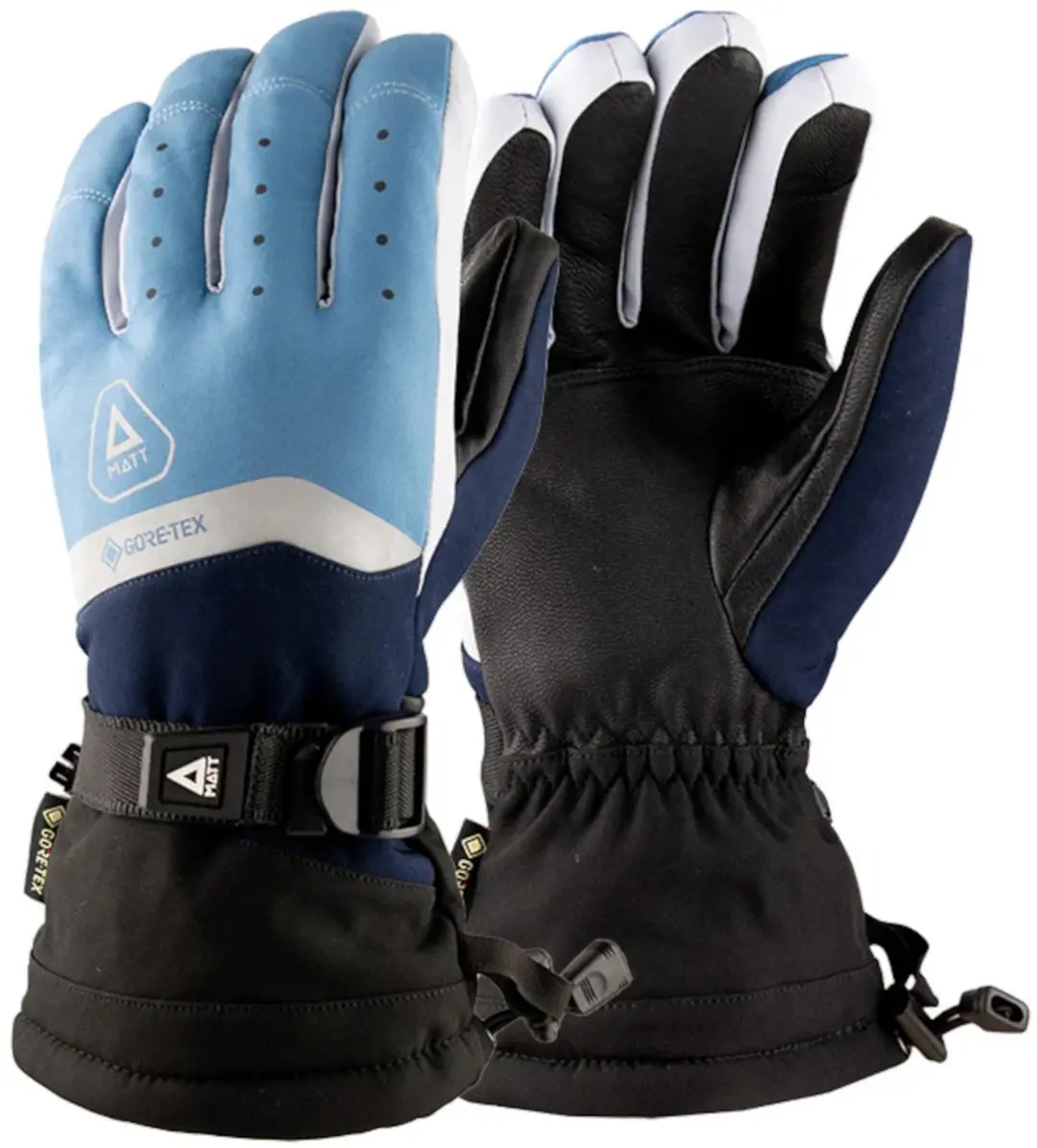 Matt Perform Gore GTX Skihandschoenen - Blauw - afbeelding 3 van 4