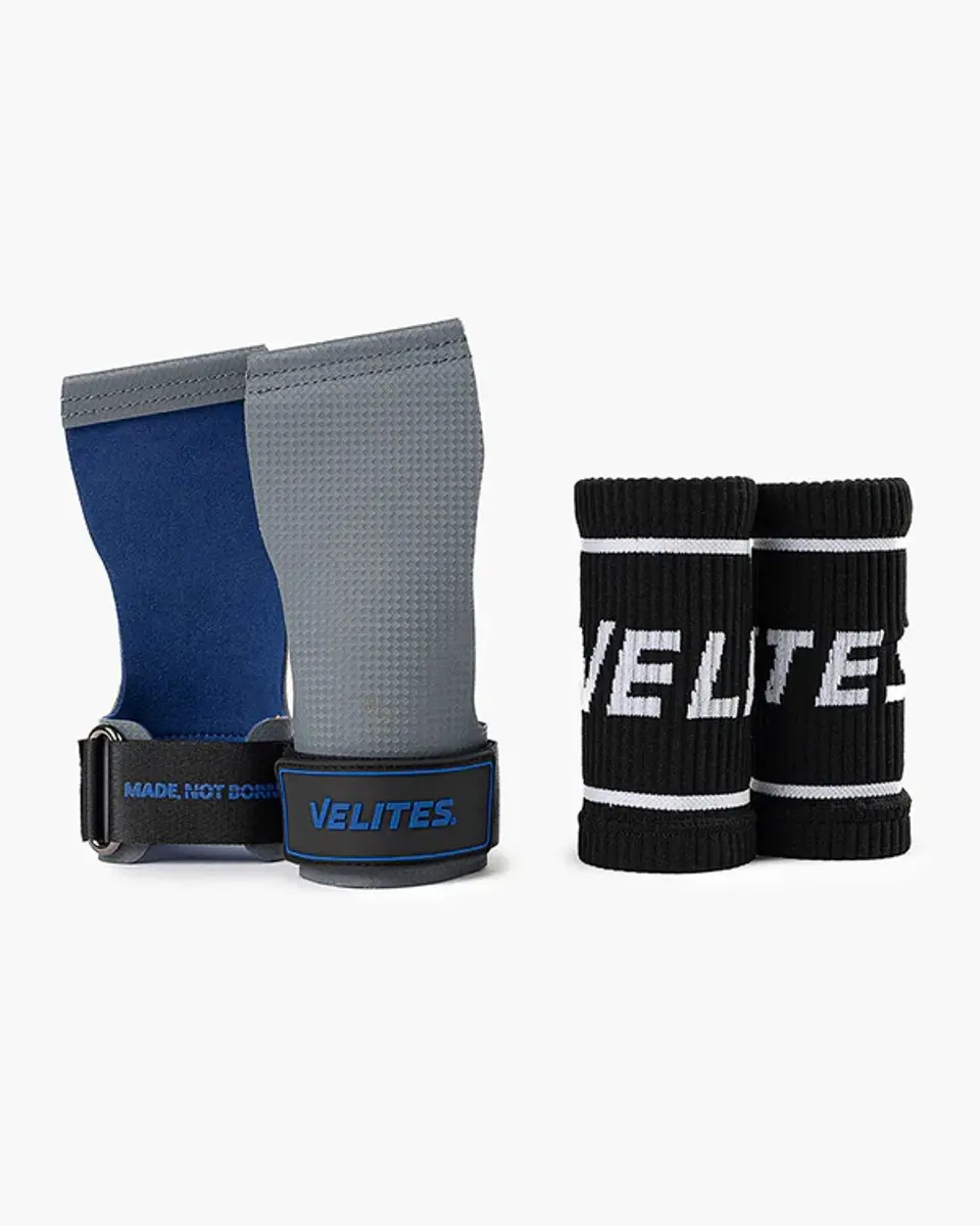 Velites Quad Ultra Hand Grips XL Grijsblauw