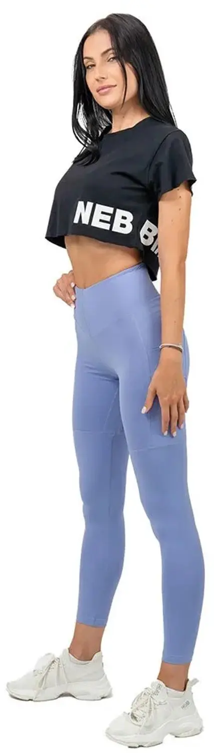 Nebbia Leg Day Goals Leggings Met Hoge Taille Paars L Vrouw