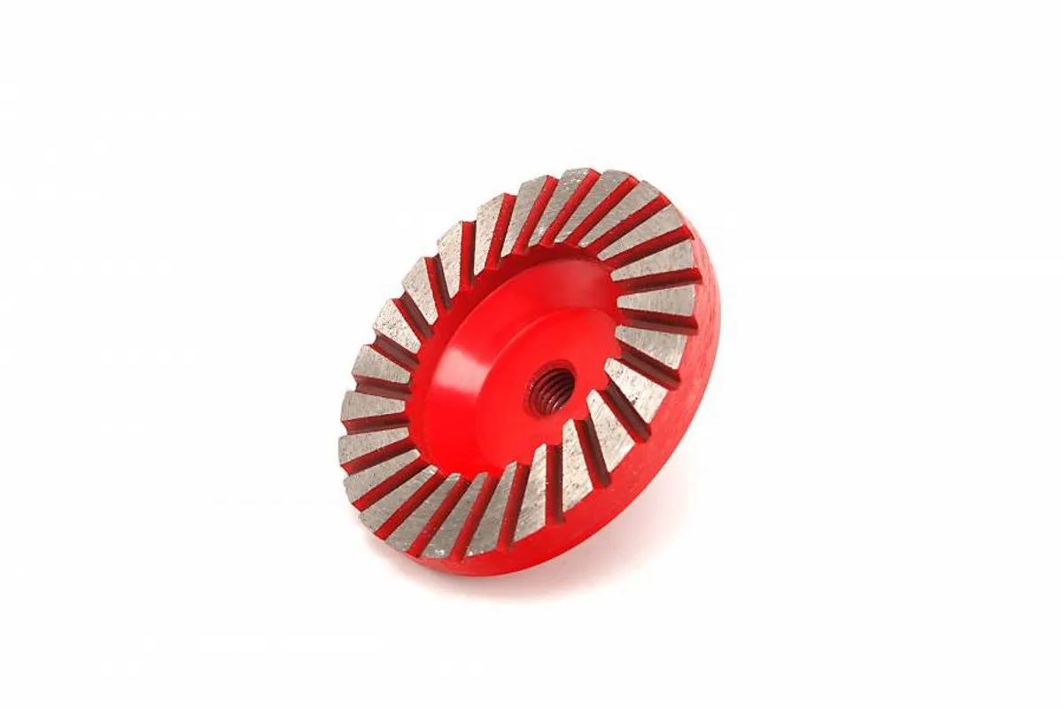 HBM 100mm Diamantschuurkom voor 125mm Natte Haakse Slijper