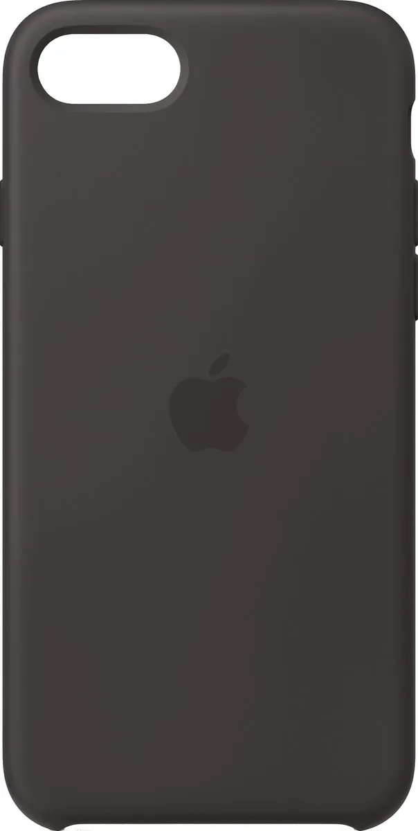 Apple Siliconen Hoesje MXYH2ZM/A - iPhone SE (2020/2022) - Zwart