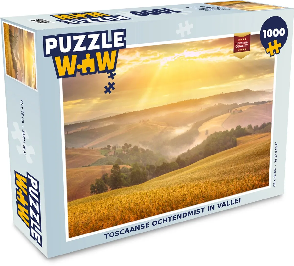 PuzzleWow Legpuzzel 1000 Stuks