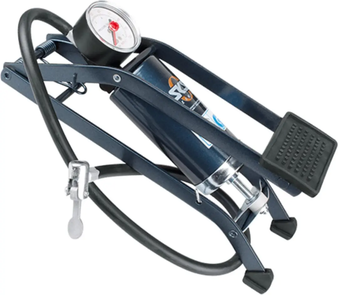 SKS Picco Voetpomp - 5 Bar - Blauw - afbeelding 6 van 6
