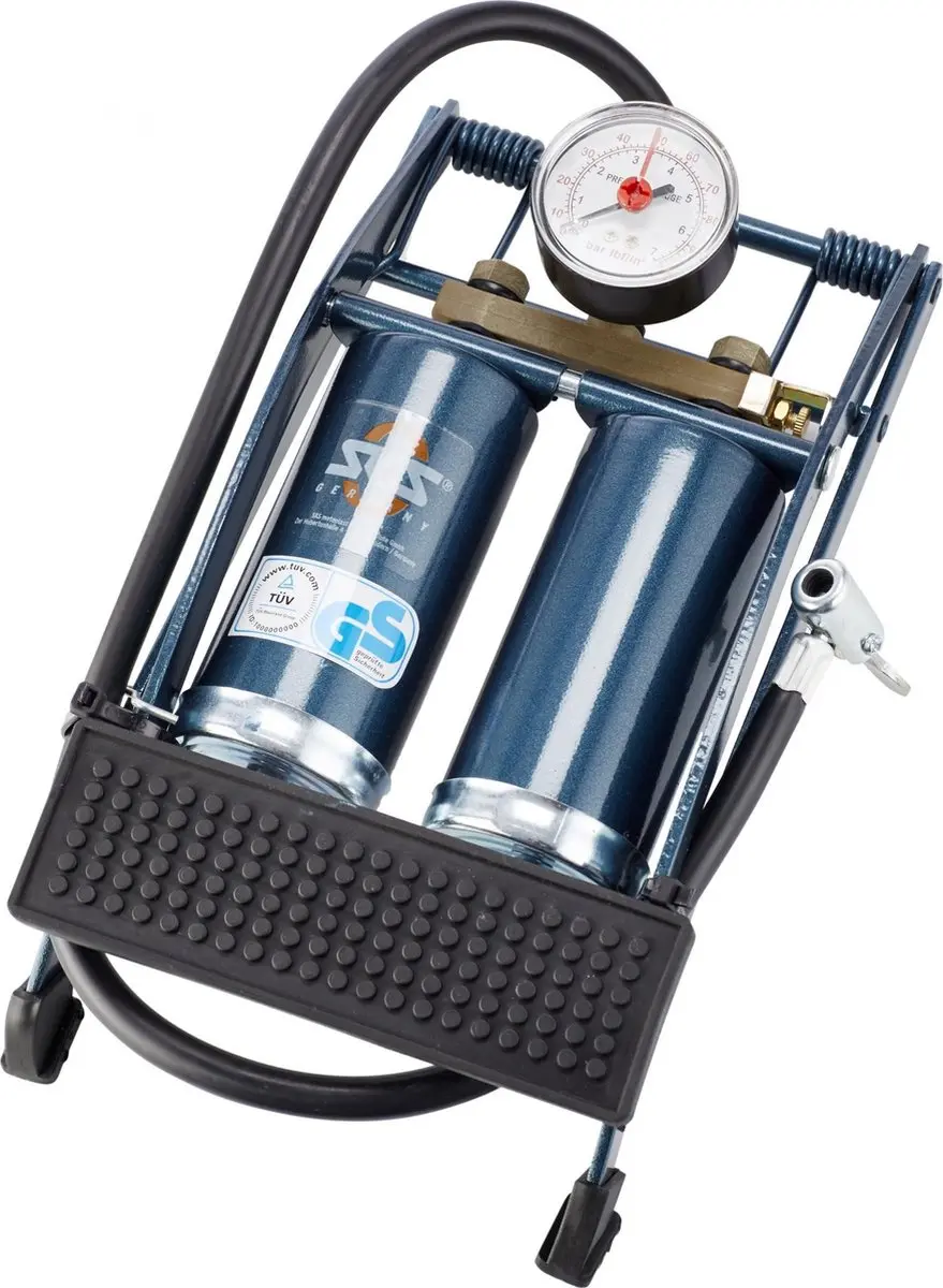 SKS Twin Air Voetpomp Blauw