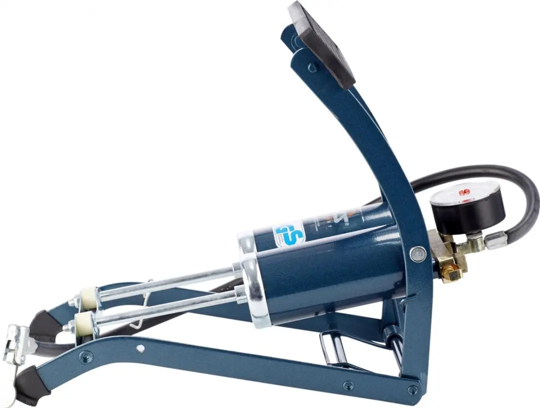 SKS Twin Air Voetpomp Blauw - afbeelding 4 van 6