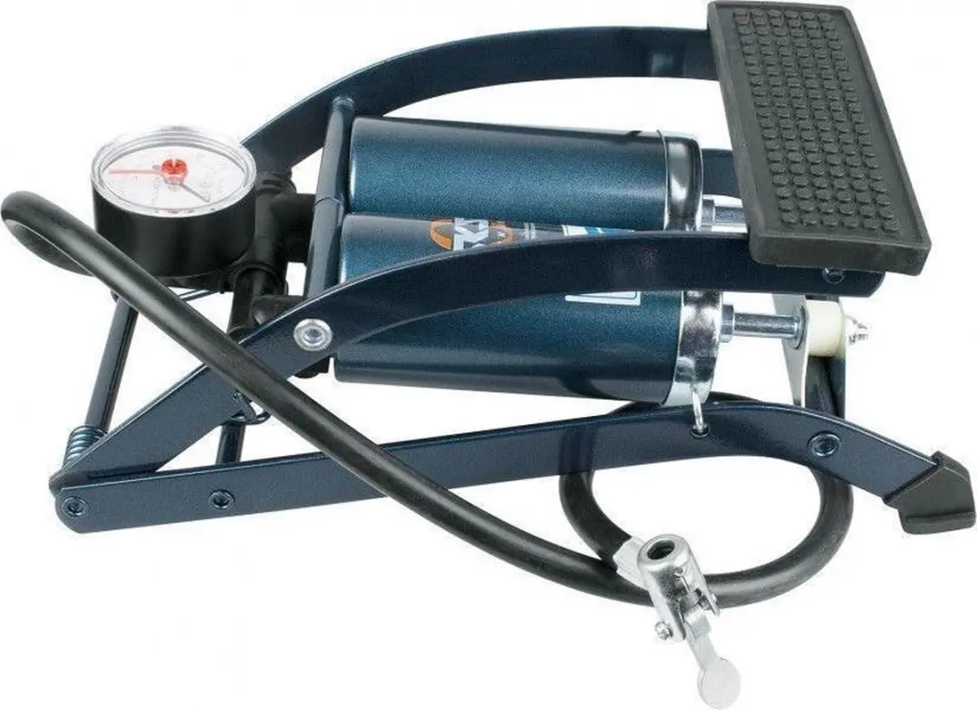 SKS Twin Air Voetpomp Blauw - afbeelding 6 van 6