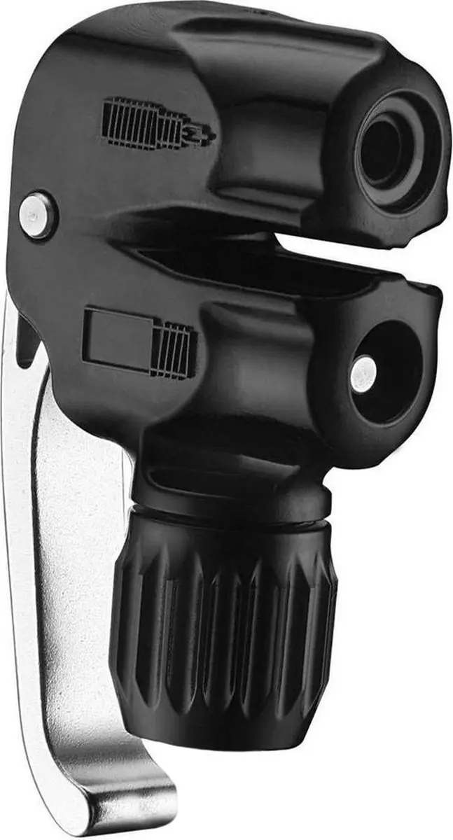 LEZYNE Fietspomp Pompkop Ventielkop DUAL VALVE PUMP HEAD BLACK