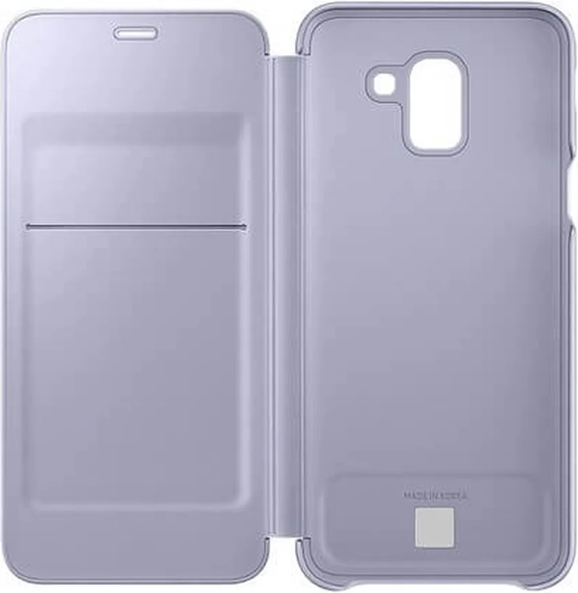 Samsung Flip Wallet J6 - Violet - afbeelding 6 van 6