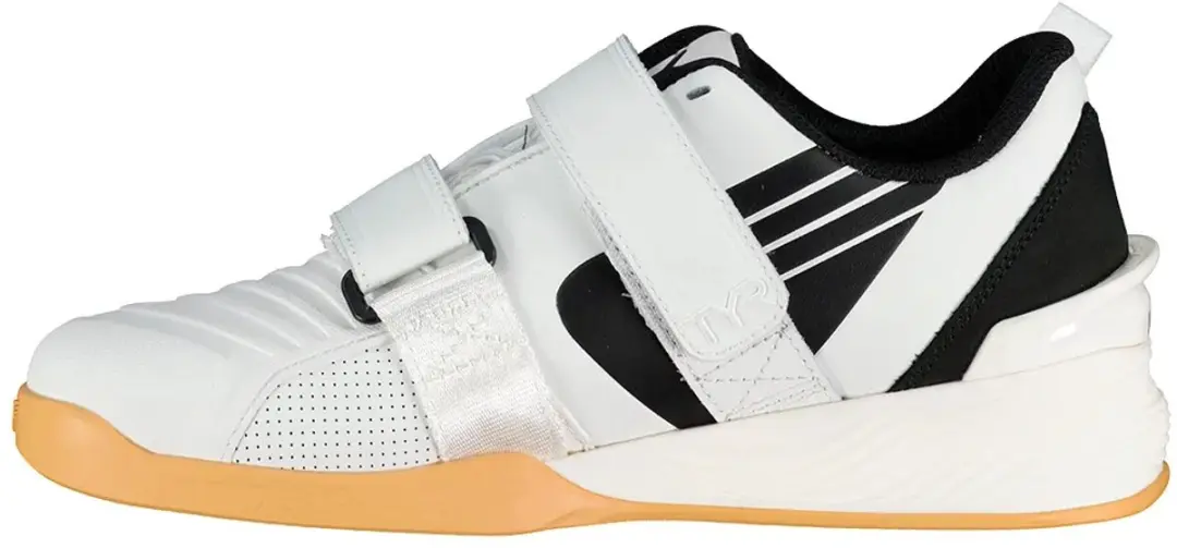 TYR Lifter L-2 Gewichthefschoenen - Wit/Gum 48.5 - afbeelding 3 van 4