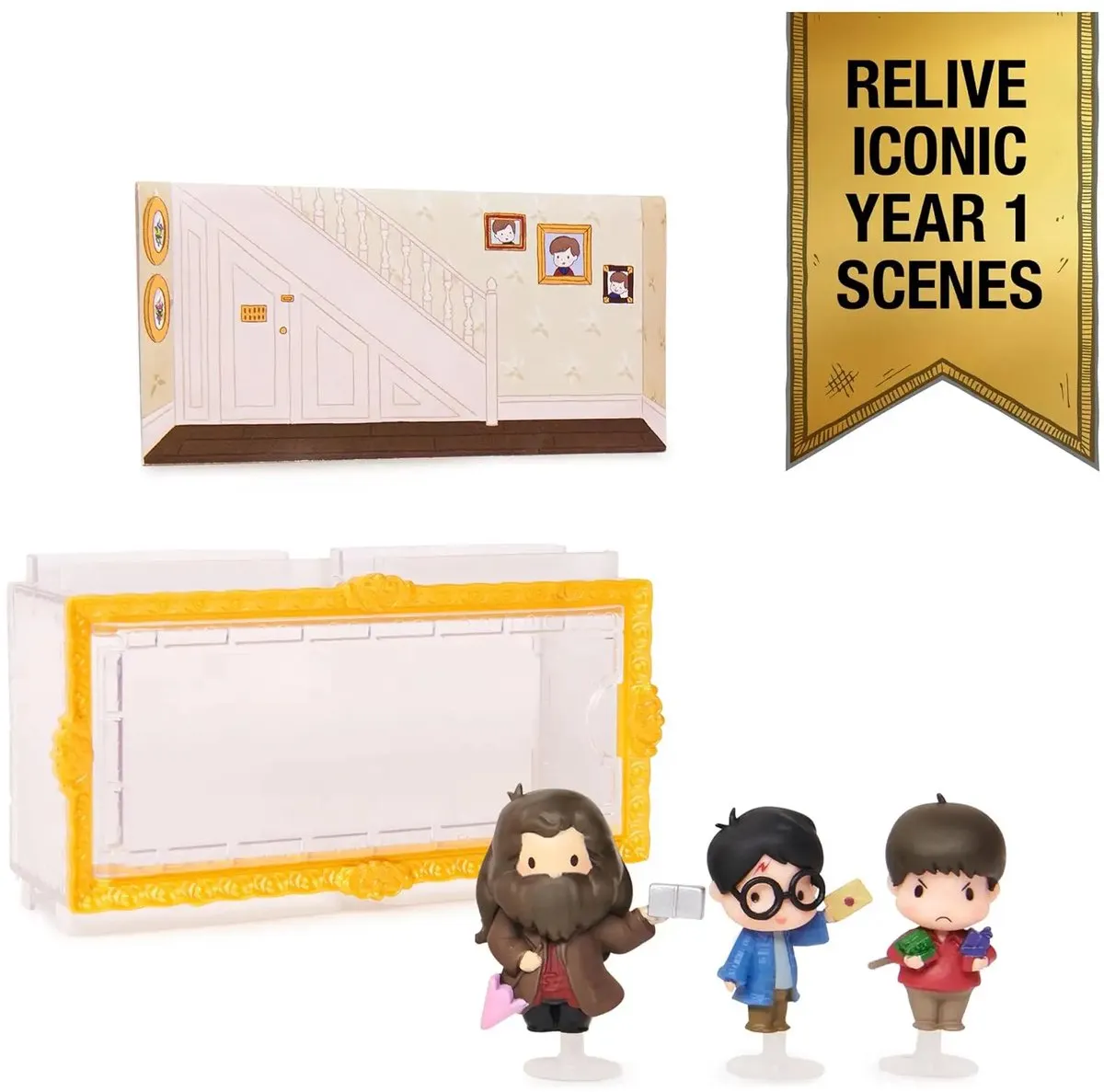 Harry Potter Micro Magical Moment Figuren 3 Pack - Dudley Hagrid